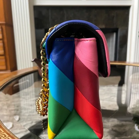 Kurt Geiger Rainbow Shop Kensington Leather Crossbody Bag
